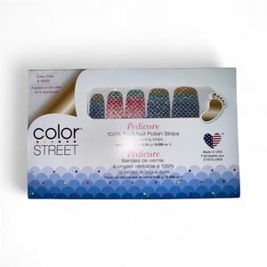 Color Street Rainbow Glitter Nail Strips- PEDICURE 🎈